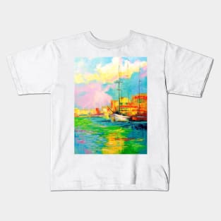 Rainbow morning Kids T-Shirt